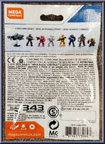 UNSC Dawn Ship from Halo - Blind Bags - A New Dawn manufactured by Mega Bloks [Back]