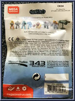 Captain Cutter from Halo - Blind Bags - Battle for the Ark manufactured by Mega Bloks [Back]