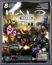 Alpha Flood from Halo - Blind Bags - Delta manufactured by Mega Bloks [Front]