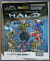 UNSC Spartan II (Green) from Halo - Blind Bags - Series  1 manufactured by Mega Bloks [Front]