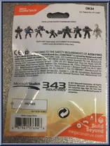 Spartan Wetwork from Halo - Blind Bags - Stormbound manufactured by Mega Bloks [Back]