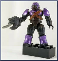 Covenant Brute (Purple) from Halo - Blind Bags - Series  2 manufactured by Mega Bloks [Loose]