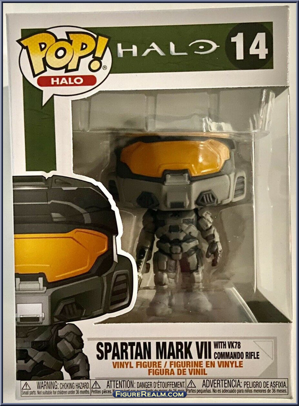 Spartan Mark VII (with VK78 Commando Rifle) - Halo - Pop! Vinyl Figures ...