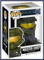 Master Chief (Green) from Halo - Pop! Vinyl Figures manufactured by Funko [Front]