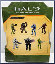 Elite Ultra (with Cindershot) from Halo Infinite - Series 4 manufactured by Jazwares [Back]