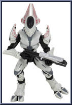 Elite Ultra (with Cindershot) from Halo Infinite - Series 4 manufactured by Jazwares [Loose]