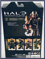 Spartan Yoroi from Halo Infinite - Series 4 - Spartan Collection manufactured by Jazwares [Back]