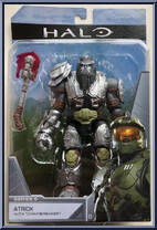 Atriox (with Chainbreaker) from Halo Infinite (World of Halo) - Series 6 manufactured by Jazwares [Front]