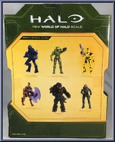 Elite Mercenary (with Pulse Carbine) from Halo Infinite (World of Halo) - Series 3 manufactured by Jazwares [Back]