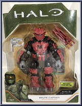 Brute Captain (with Mangler) from Halo Infinite (World of Halo) - Series 1 manufactured by Jazwares [Front]