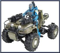 Gungoose (with Spartan Celox) from Halo Infinite (World of Halo) - Vehicles manufactured by Jazwares [Loose]