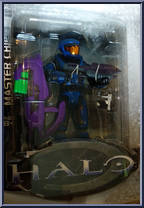Master Chief (Blue) from Halo - Series 3 manufactured by Joyride Studios [Front]