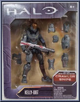 Kelly-087 (Crawler Snipe) from Halo - Wave 1 manufactured by Mattel [Front]