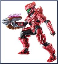 Spartan Helioskrill (Alpha Crawler) from Halo - Wave 1 manufactured by Mattel [Loose]