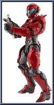 Spartan Vale (Imperial Grunt) from Halo - Wave 2 manufactured by Mattel [Loose]