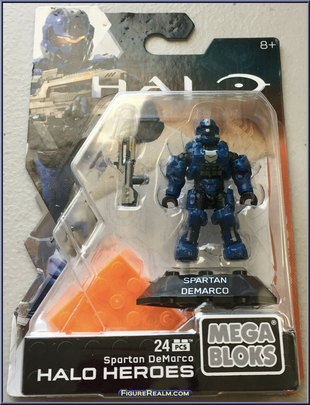 Spartan Demarco - Halo - Series 2 - Halo Heroes - Mega Bloks Action Figure