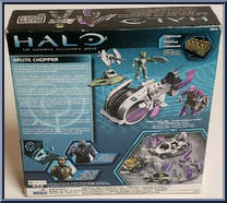 Covenant Brute Chopper from Halo - Sets manufactured by Mega Bloks [Back]