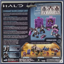Covenant Silver Combat Unit from Halo - Sets manufactured by Mega Bloks [Back]
