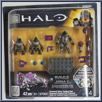 Covenant Silver Combat Unit from Halo - Sets manufactured by Mega Bloks [Front]