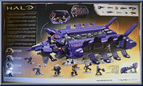 Covenant Spirit Dropship from Halo - Sets manufactured by Mega Bloks [Back]