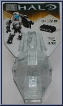 Drop Pod Metallic Stealth ODST from Halo - Sets manufactured by Mega Bloks [Front]