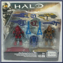 Elite Weapons Customizer Pack from Halo - Sets manufactured by Mega Bloks [Front]