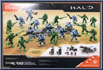 Faithful vs. Fallen Battle Pack from Halo - Sets manufactured by Mega Bloks [Back]