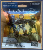 Halo CE UNSC Marine (Halo Fest) from Halo - Sets manufactured by Mega Bloks [Front]