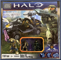 Halo CE UNSC Warthog (Halo Fest) from Halo - Sets manufactured by Mega Bloks [Front]