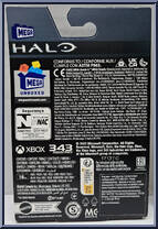 Human Combat Form from Halo - Series 18 manufactured by Mega Bloks [Back]