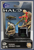 Human Combat Form from Halo - Series 18 manufactured by Mega Bloks [Front]