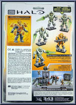Last Man Standing Zombie Pack II from Halo - Sets manufactured by Mega Bloks [Back]