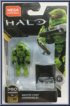 Master Chief (Overshield) from Halo - Series 11 manufactured by Mega Bloks [Front]