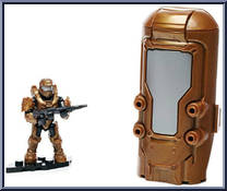 Metallic Copper Cryo Tube from Halo - Sets manufactured by Mega Bloks [Loose]
