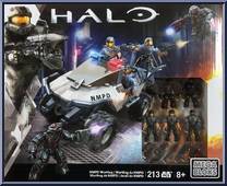NMPD Warthog from Halo - Sets manufactured by Mega Bloks [Front]