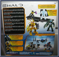 ODST Battle Unit from Halo - Sets manufactured by Mega Bloks [Back]
