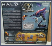 Orbital Banshee Blitz from Halo - Sets manufactured by Mega Bloks [Back]