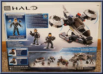 Police Air Support Hornet from Halo - Sets manufactured by Mega Bloks [Back]