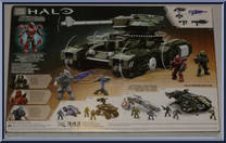 Scorpion's Sting from Halo - Sets manufactured by Mega Bloks [Back]