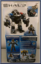 Sector 12 Police Cyclops from Halo - Sets manufactured by Mega Bloks [Back]