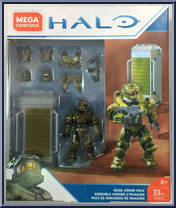 Siege Armor Pack from Halo - Sets manufactured by Mega Bloks [Front]