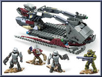 Skiff Intercept from Halo - Sets manufactured by Mega Bloks [Loose]