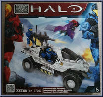 Snowbound UNSC Rockethog from Halo - Sets manufactured by Mega Bloks [Front]