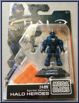 Spartan Demarco from Halo - Series  2 - Halo Heroes manufactured by Mega Bloks [Front]