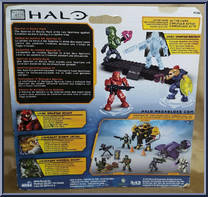 Spartan IV Battle Pack from Halo - Sets manufactured by Mega Bloks [Back]