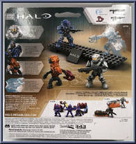 Spartan IV Battle Pack III from Halo - Sets manufactured by Mega Bloks [Back]
