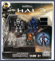 Spartan IV Battle Pack III from Halo - Sets manufactured by Mega Bloks [Front]
