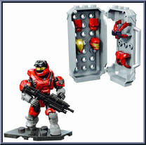 Spartan JFO Armor Pack from Halo - Sets manufactured by Mega Bloks [Loose]