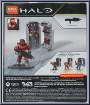 Spartan JFO Armor Pack from Halo - Sets manufactured by Mega Bloks [Back]