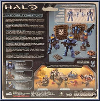 UNSC Cobalt Combat Unit from Halo - Sets manufactured by Mega Bloks [Back]